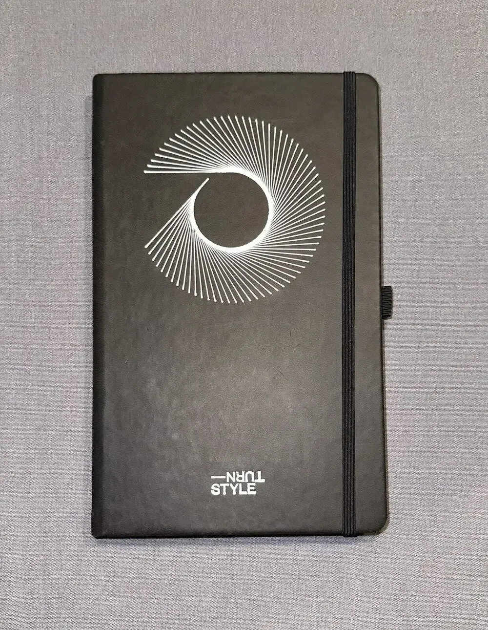 Castelli Turnstyle Made in Italy Black Notebook Notes Blank Diary Hardcover NEW